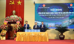 Công bố quy hoạch chung thành phố Hạ Long đến năm 2040
