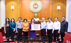 Hướng về đồng bào nơi bão lũ, lan tỏa tinh thần sẻ chia