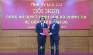 Ông Trịnh Xuân Trường giữ chức Bí thư Tỉnh ủy Lào Cai