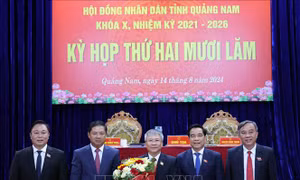 Ông Nguyễn Đức Dũng được bầu giữ chức Chủ tịch Hội đồng nhân dân tỉnh Quảng Nam