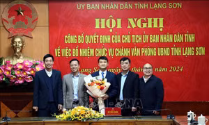 Luân chuyển, điều động, bổ nhiệm nhiều cán bộ chủ chốt tại Lạng Sơn