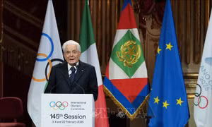 Tổng thống Italy kêu gọi tôn trọng 'Ngừng bắn Olympic'