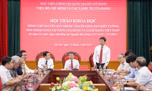 Đồng chí Nguyễn Duy Trinh - Người cộng sản kiên cường, nhà ngoại giao tài năng