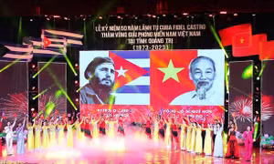Tổ chức trọng thể Lễ kỷ niệm 50 năm lãnh tụ Fidel Castro thăm vùng giải phóng miền Nam Việt Nam tại Quảng Trị