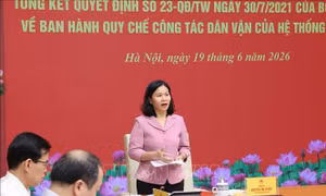 Đổi mới phương pháp công tác dân vận trong Đảng bộ Chính phủ