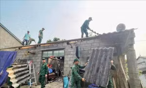 Cao Bằng: Mưa đá gây hư hại 743 mái nhà dân và 38 ha hoa màu