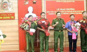 Biểu dương, khen thưởng các đơn vị phá nhanh nhiều vụ án nghiêm trọng