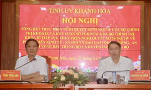 Phát huy tiềm năng để Khánh Hòa mạnh về biển và giàu, đẹp từ biển