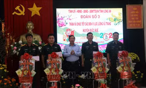 Thắt chặt tình đoàn kết, gắn bó quân - dân trên tuyến biên giới