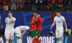 EURO 2024: Ronaldo và các đồng đội ngược dòng nghẹt thở trước CH Séc
