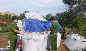 Kết quả xét nghiệm 60 tấn chất thải đổ trộm ở Thanh Hóa