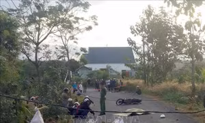 Vướng vào dây điện ngang đường, nam thanh niên tử vong