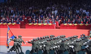 Quân đội Campuchia vinh dự và tự hào tham gia diễu binh ở Việt Nam