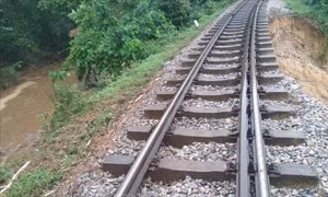 Tuyến đường sắt Hà Nội - Hải Phòng hoạt động trở lại sau sự cố