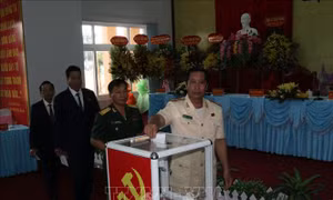 Đại hội Đảng bộ huyện điểm đầu tiên tại Kiên Giang bầu trực tiếp Bí thư Huyện ủy