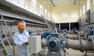 Dân số đô thị được cung cấp nước sạch đạt khoảng 95%
