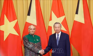 Chủ tịch nước Tô Lâm hội đàm với Tổng thống Timor Leste