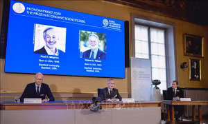 Hai nhà kinh tế Mỹ đoạt giải Nobel Kinh tế 2020