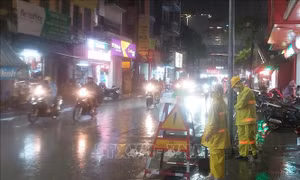 Hà Nội: Chủ động hạ mực nước trên hệ thống nên không có điểm úng ngập sau mưa lớn