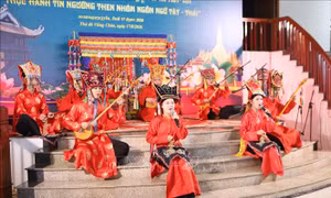 Lan tỏa giá trị di sản Then Việt Nam tại Lào