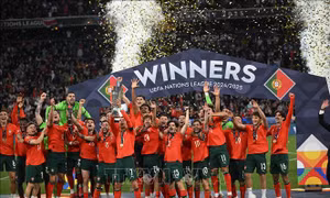 Vượt qua Tây Ban Nha trên chấm luân lưu, Bồ Đào Nha vô địch UEFA Nations League 2024 - 2025