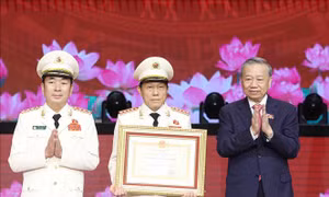 Lễ kỷ niệm 80 năm Ngày truyền thống Công an nhân dân và đón nhận Huân chương Sao Vàng lần thứ 5