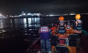 Chìm phà chở 65 người gần đảo Bali, ít nhất 2 người tử vong