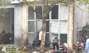 Xảy ra vụ nổ tại Cẩm Phả khiến 3 người trong một gia đình bị thương
