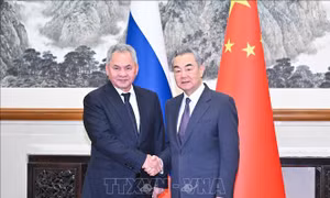 Trung - Nga tiến hành tham vấn an ninh chiến lược