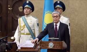 Tân Tổng thống Kazakhstan tuyên thệ nhậm chức