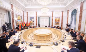 Tổng Bí thư Tô Lâm hội đàm với Tổng thống Belarus Aleksandr Lukashenko       
