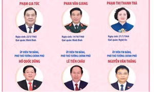 Phê chuẩn 6 Phó Thủ tướng Chính phủ nhiệm kỳ 2026 - 2031