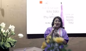 Nhà thơ Đoàn Ngọc Thu ra mắt hai tập thơ 'Sau bão' và 'Thu Không'