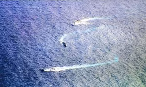 Indonesia điều hàng trăm tàu cá đến vùng biển Natuna