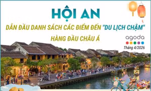Hội An dẫn đầu danh sách điểm đến 'du lịch chậm' hàng đầu châu Á