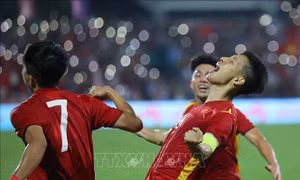 Thắng U23 Myanmar 1-0, U23 Việt Nam giành ngôi đầu bảng A