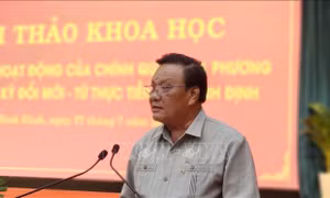 Tổ chức và hoạt động của chính quyền địa phương trong thời kỳ đổi mới