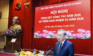 Tổng Bí thư Tô Lâm: Lấy hiệu quả thực thi sau đào tạo cán bộ làm thước đo cao nhất