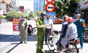 Nghệ An: Thị xã Cửa Lò và huyện Nghi Lộc thực hiện Chỉ thị 16 từ 0 giờ ngày 19/8