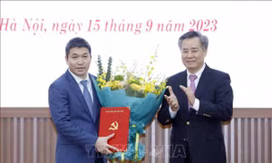 Ông Phan Anh Sơn giữ chức Bí thư Đảng đoàn, Chủ tịch Liên hiệp các tổ chức hữu nghị Việt Nam