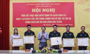 Bảo đảm dân chủ, công khai về chế độ, chính sách đối với dân công hỏa tuyến