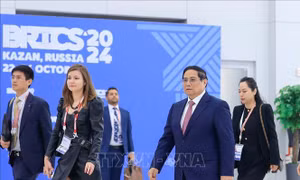 Thủ tướng Phạm Minh Chính gặp lãnh đạo các nước dự Hội nghị cấp cao BRICS mở rộng