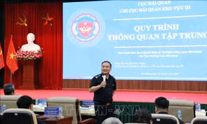 Sẵn sàng cho thí điểm thông quan tập trung tại Chi cục Hải quan khu vực III