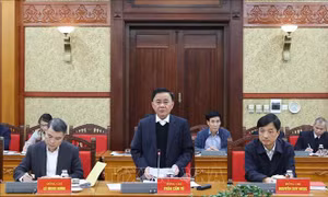 Thường trực Ban Bí thư làm việc với các cơ quan, Ban Đảng về tổng kết Nghị quyết 18