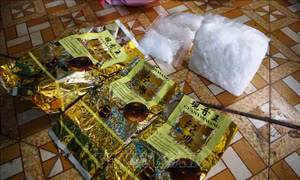 Bắt giữ các đối tượng mua bán gần 2 kg ma túy đá