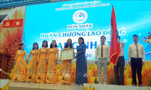 Lễ kỷ niệm 100 năm thành lập Trường Tiểu học Đinh Tiên Hoàng, TP Hồ Chí Minh