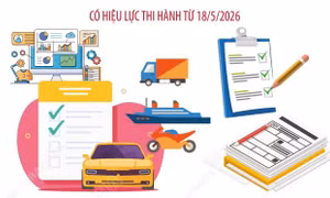 Sử dụng dữ liệu đăng kiểm phương tiện giao thông thay thế 4 loại giấy tờ