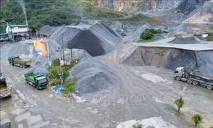 Ngăn găm hàng, thao túng giá vật liệu xây dựng
