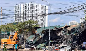 Lại xảy ra cháy nhà xưởng tại phường Thanh Liệt, Hà Nội