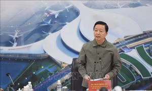 Phó Thủ tướng Trần Hồng Hà kiểm tra tiến độ các dự án thành phần sân bay Long Thành
